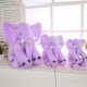 Pliušinis violetinis drambliukas 40 cm