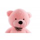 Rožinis meškinas 200 cm TEDDY / Dideli pliušiniai meškinai