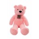 Rožinis meškinas 160 cm TEDDY / Dideli pliušiniai meškinai