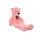 Rožinis meškinas 160 cm TEDDY / Dideli pliušiniai meškinai