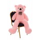 Rožinis meškinas 140 cm TEDDY / Dideli pliušiniai meškinai