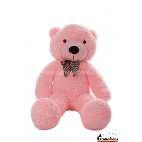 Rožinis meškinas 120 cm TEDDY / Dideli pliušiniai meškinai