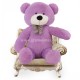 Violetinis meškinas 140 cm TEDDY